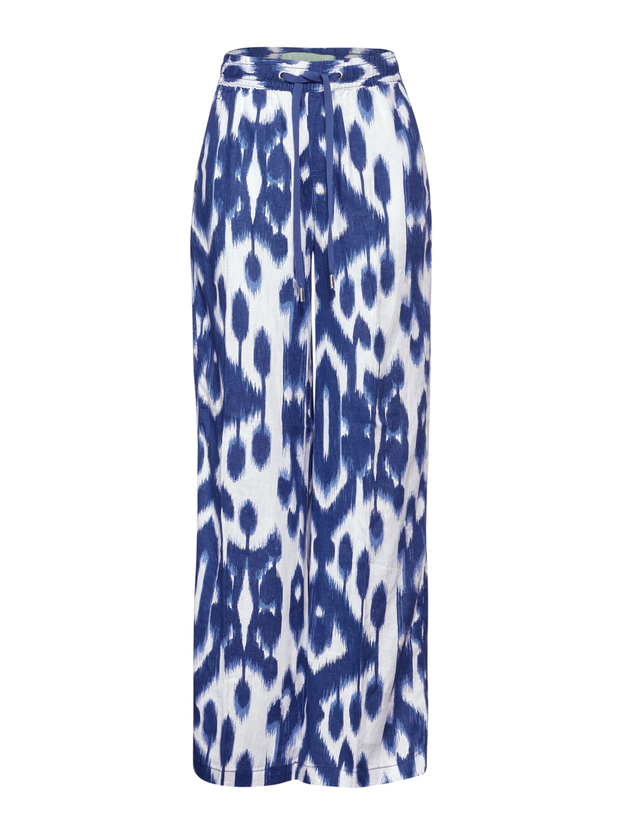 STREET ONE Wide leg Trousers in Blue: front