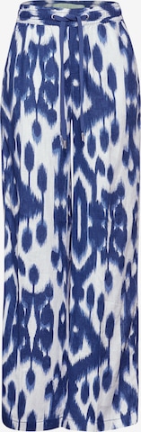 STREET ONE Wide leg Pants in Blue: front