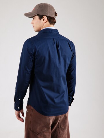 Coupe regular Chemise Lee en bleu : derrière