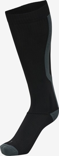 Newline Chaussettes de sport en gris foncé / noir, Vue avec produit