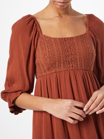 Robe 'EMEA' HOLLISTER en marron