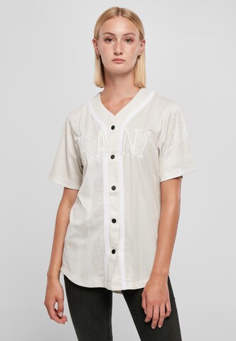 Chemisier Karl Kani en beige