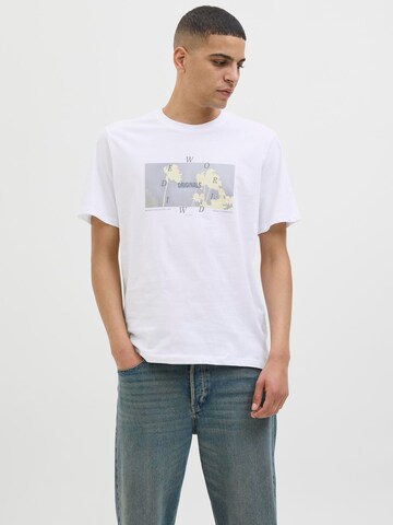 JACK & JONES Bluser & t-shirts i hvid: forside