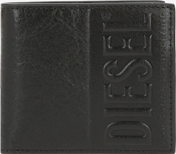 DIESEL Lommebok i svart: forside