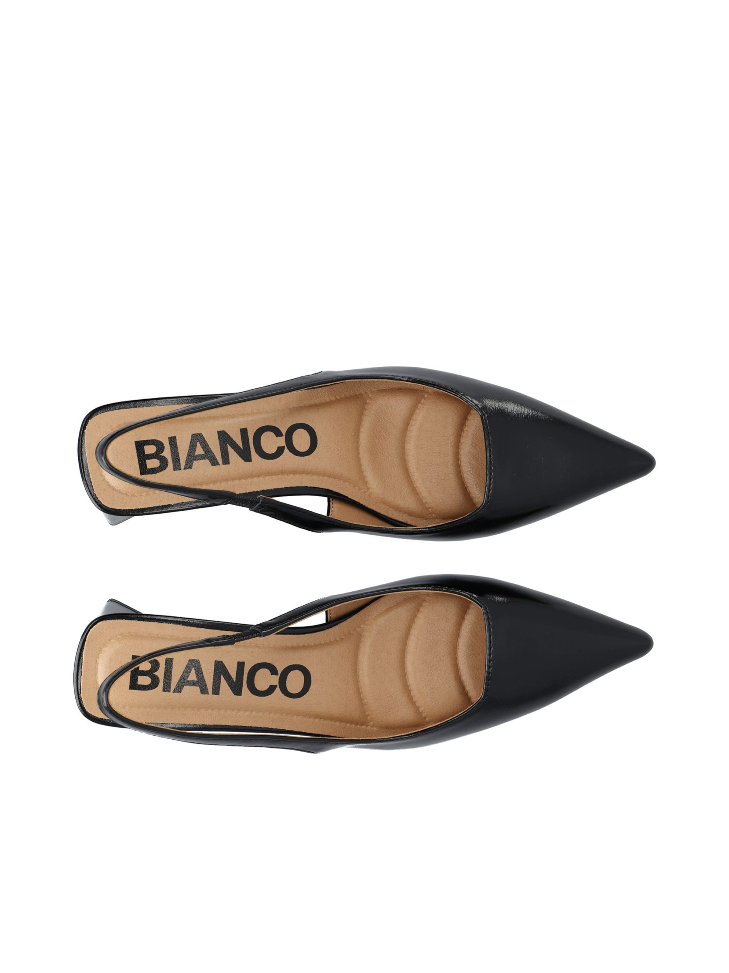 Bianco - Zapatos destalonado 'MARALYN' en negro