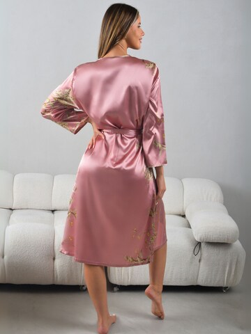 Orchibelle Dressing Gown in Pink