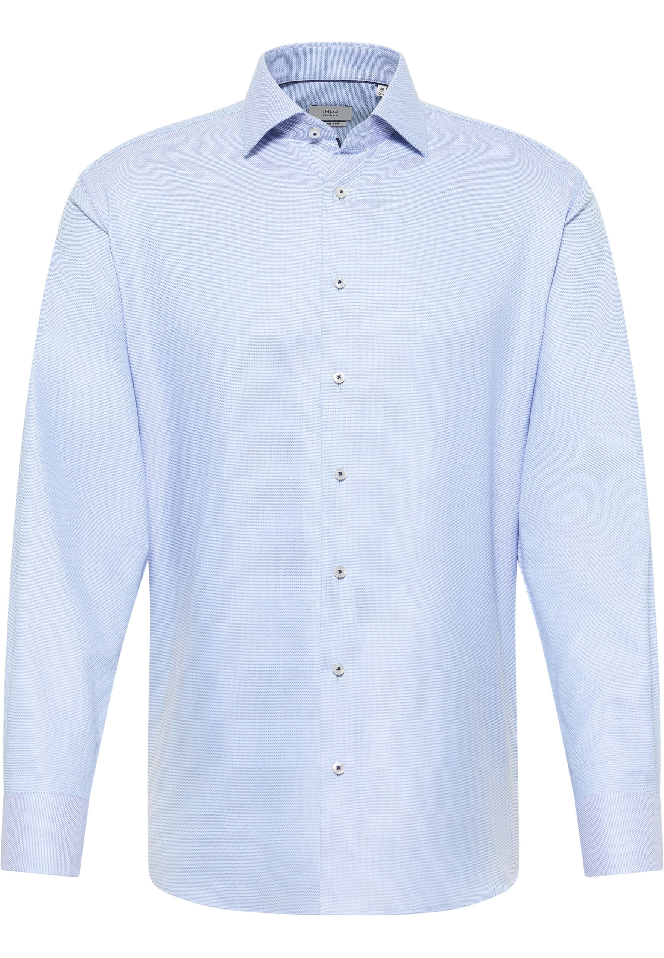 ETERNA Regular fit Business shirt in Blue: front
