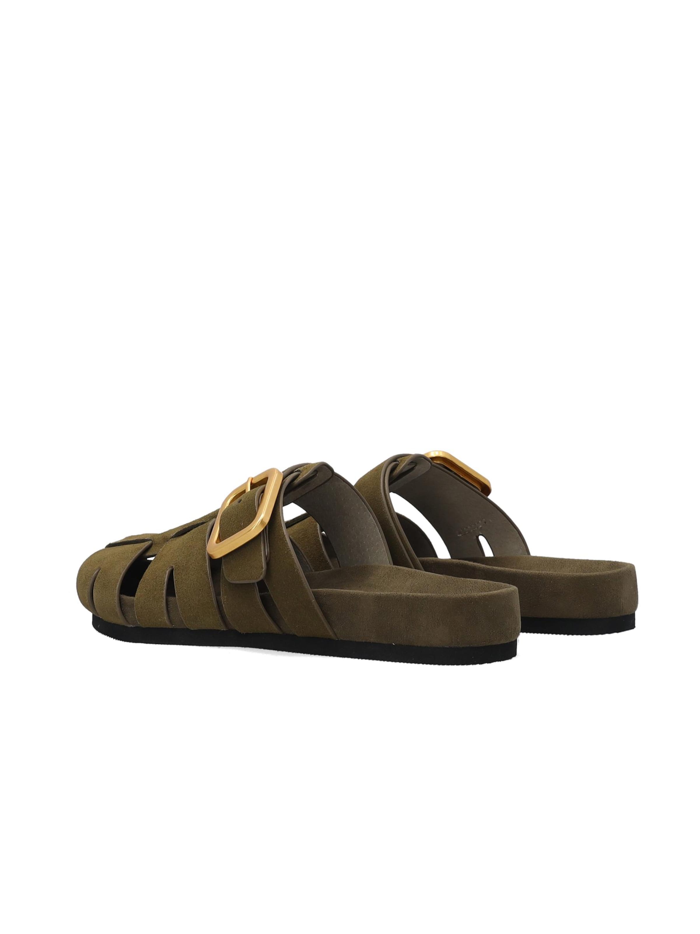 VENEZIA Mules 'Venezia' in Green