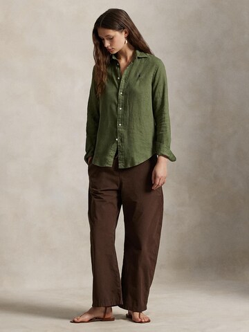 Polo Ralph Lauren Bluse 'CLASSIC' in Grün