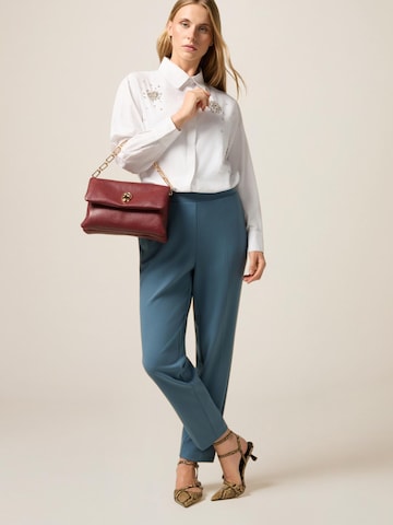 Regular Pantalon oltre en bleu