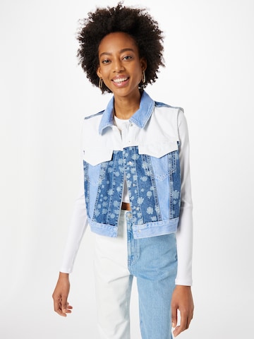 Gilet 'INC' ONLY en bleu : devant