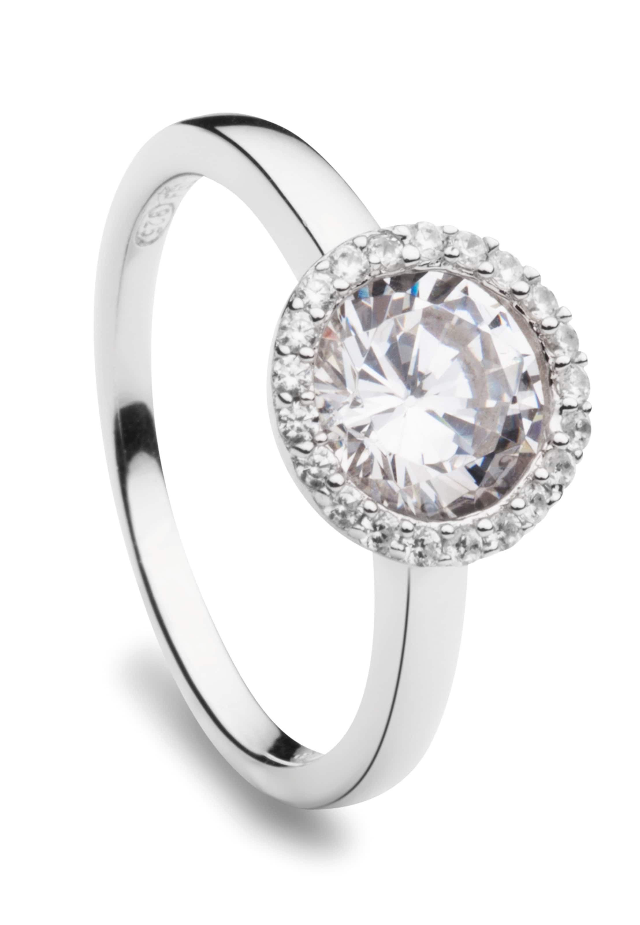 Nana Kay Ring in Silver: front