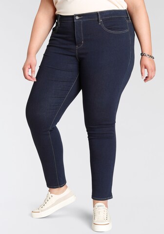 Levi's® Plus Skinny Jeans in Blue: front