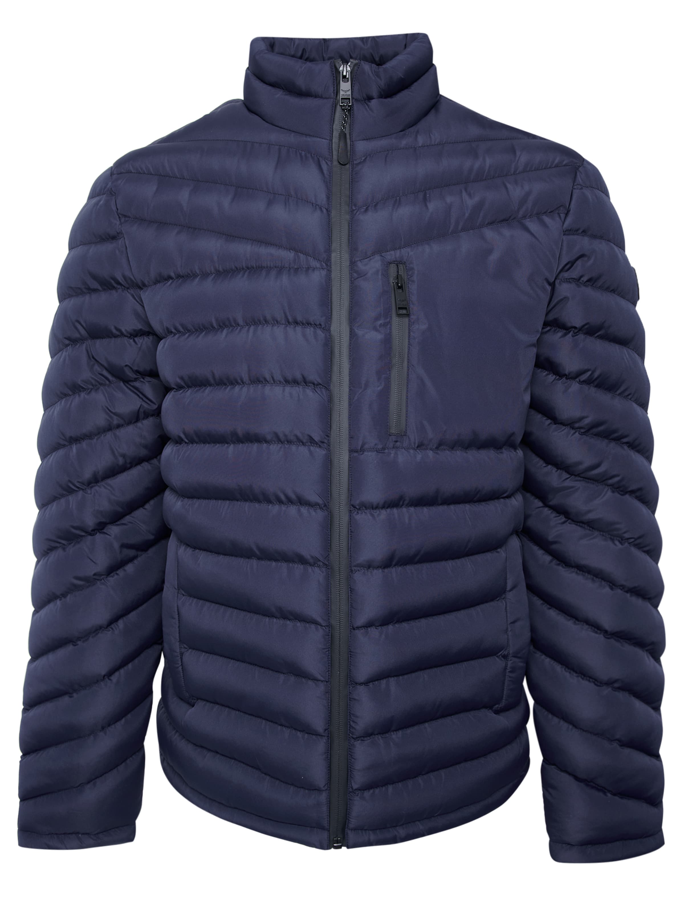 Threadbare Jacke 'Craven' in Blau: Vorderseite