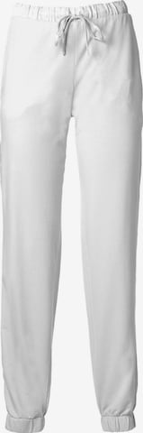 Effilé Pantalon de sport DEHA en blanc : devant