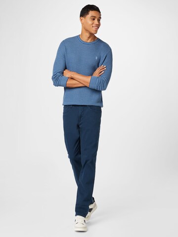 Coupe slim Pantalon chino 'Twister' BLEND en bleu