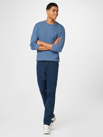 BLEND Slim fit Chino Pants 'Twister' in Blue