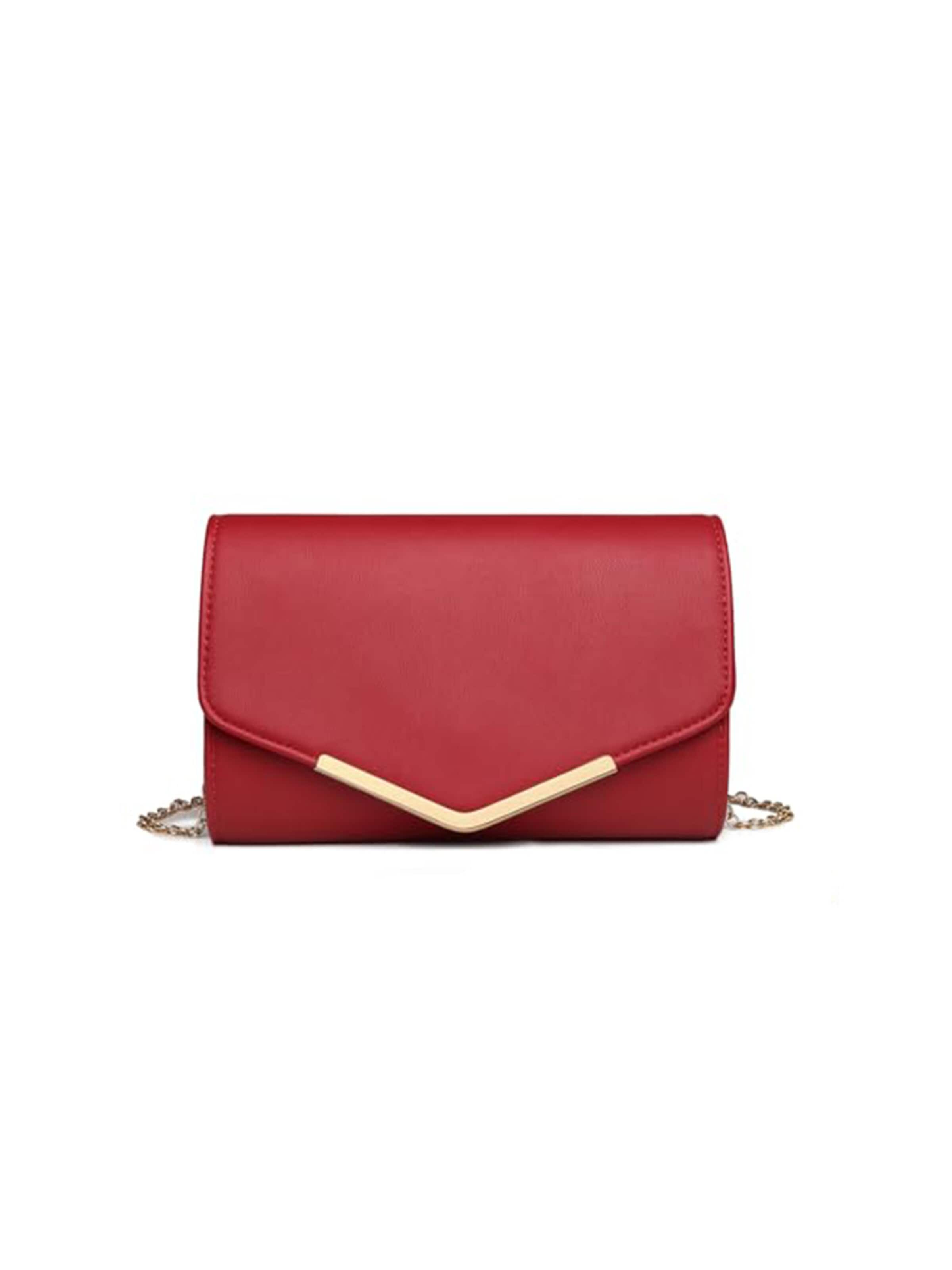 Miss Lulu Clutch‌‌ in Rot: Vorderseite