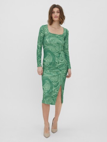 VERO MODA Kleid 'Hilda' in Grün: Vorderseite