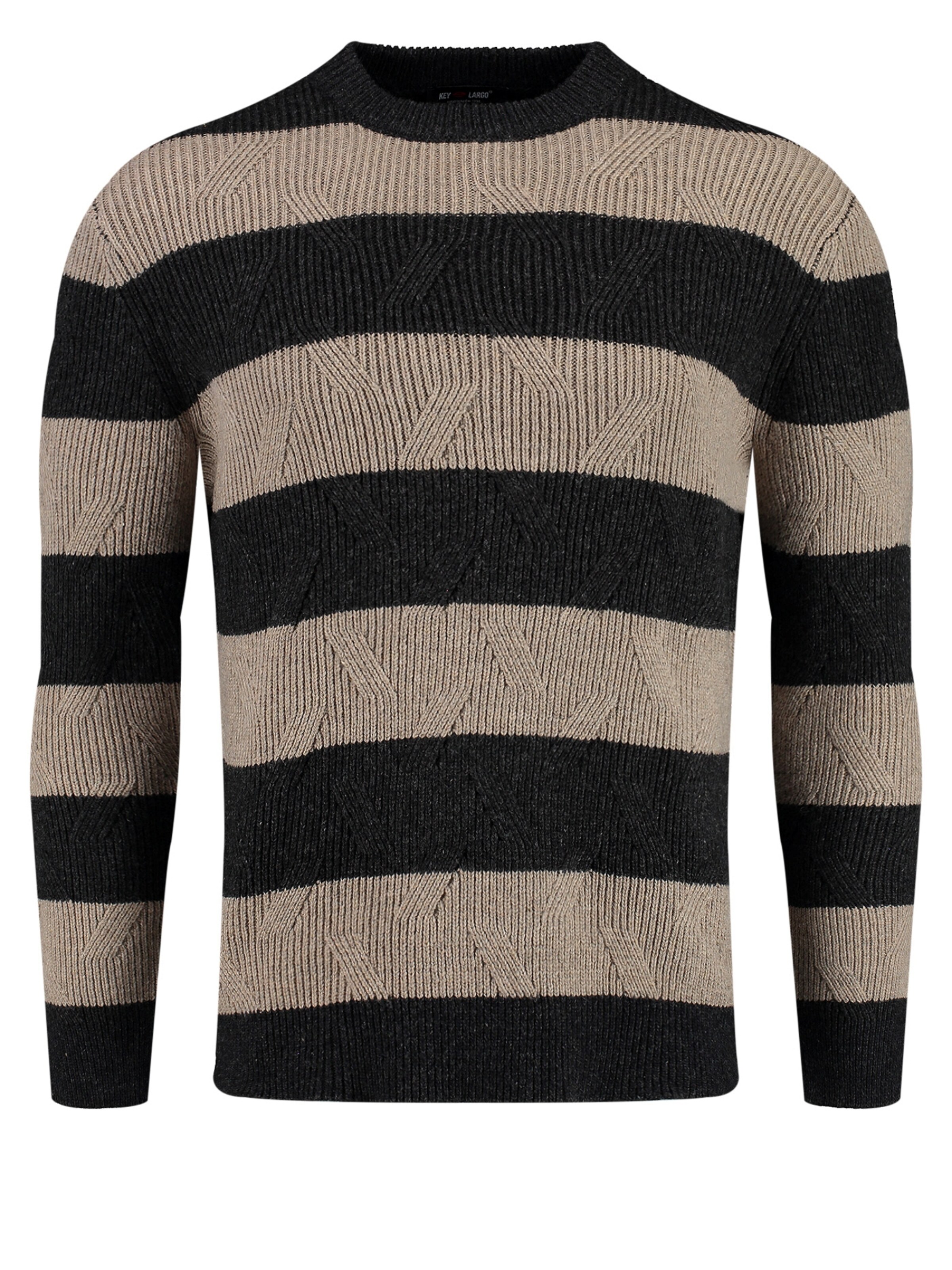 Pull-over 'HARRY' Key Largo en beige : devant