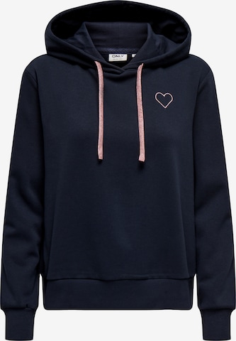 ONLY Sweatshirt 'ONLNoli' in Blue: front