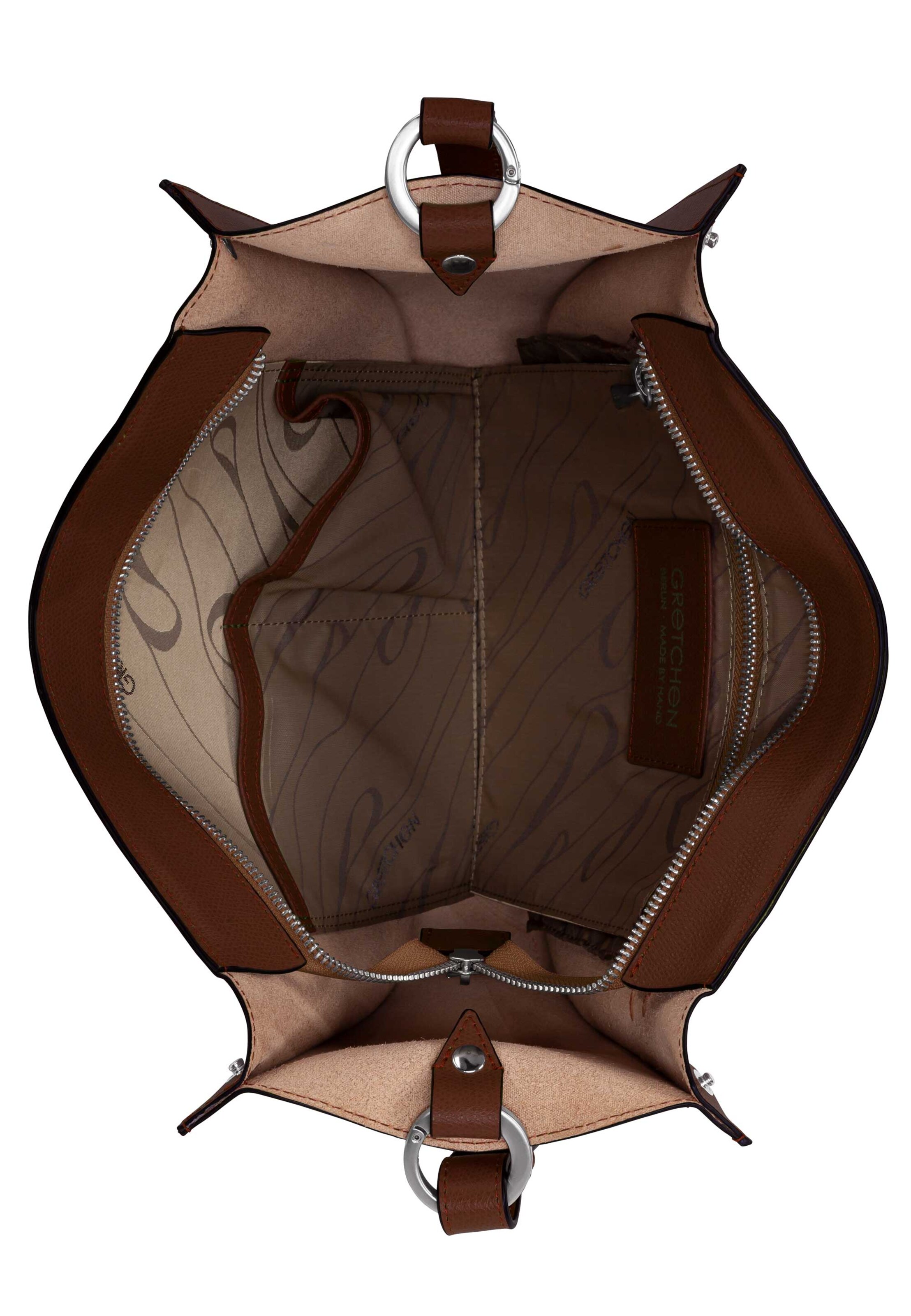 Gretchen Schultertasche 'Erica' in Braun