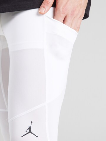 Jordan Skinny Sporthose in Weiß