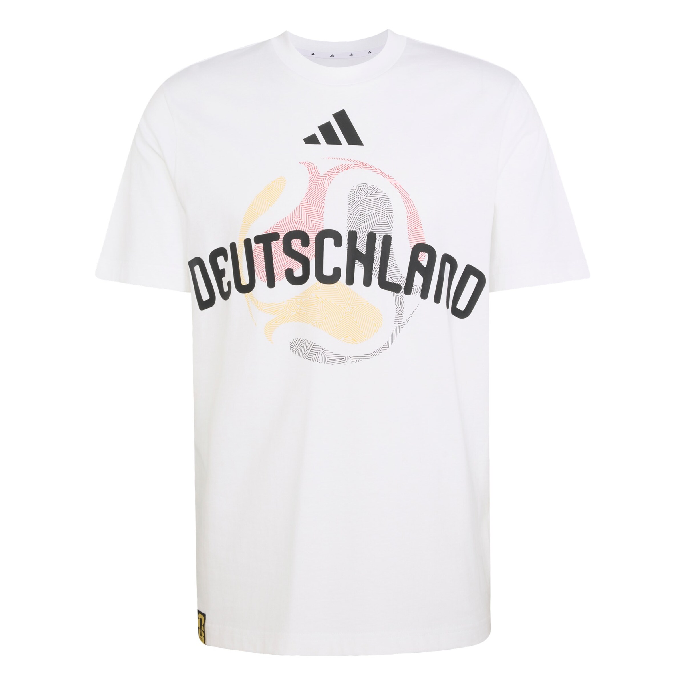 ADIDAS PERFORMANCE T-Shirt fonctionnel 'FIFA Dünya Kupası 2026 Almanya' en jaune pastel / rose / noir / blanc, Vue avec produit