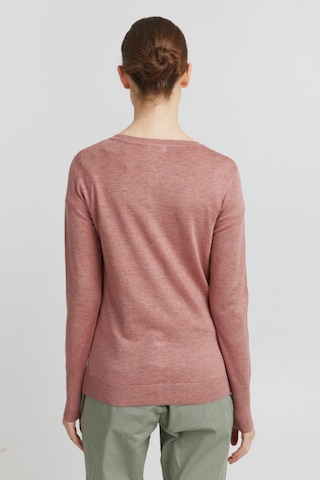 Oxmo Knit Cardigan 'Hlin' in Pink
