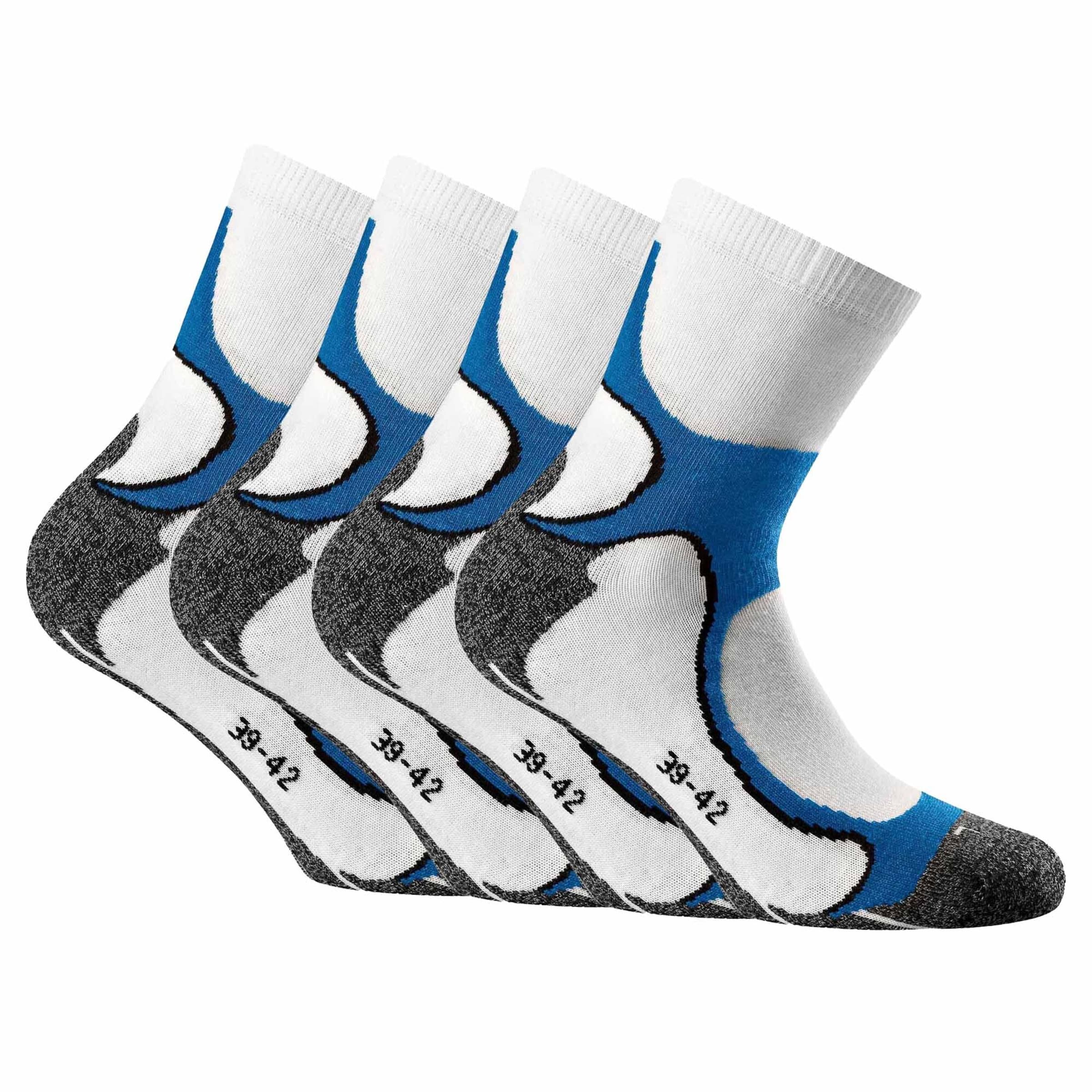 Rohner Basic Sports socks in White: front