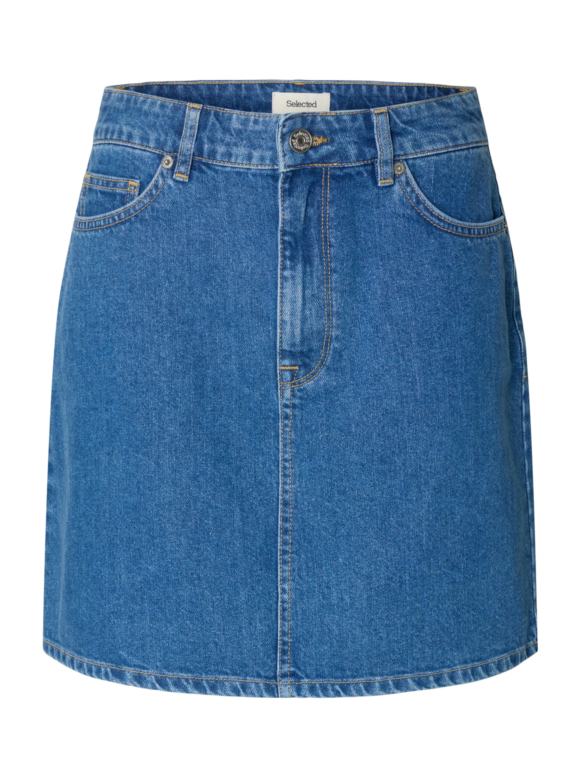 SELECTED FEMME Sukně 'SLFHARPER' – modrá: přední strana