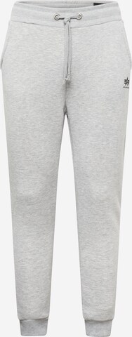 Pantalon ALPHA INDUSTRIES en gris : devant