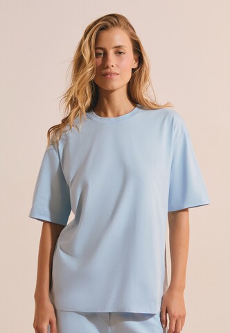 Camicia da notte 'Joanne' di ETAM in blu: frontale
