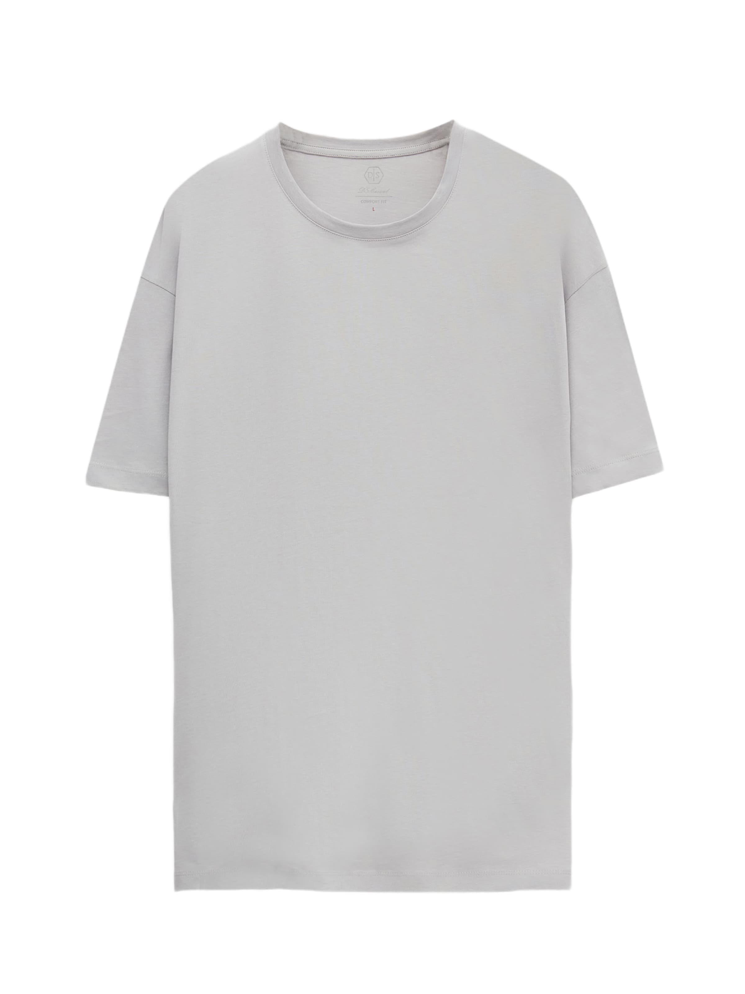 D’S Damat Shirt in Grijs: voorkant