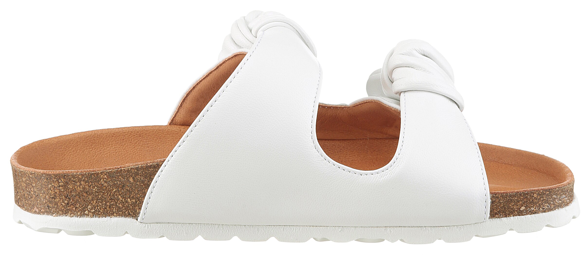 VERBENAS Mules in White