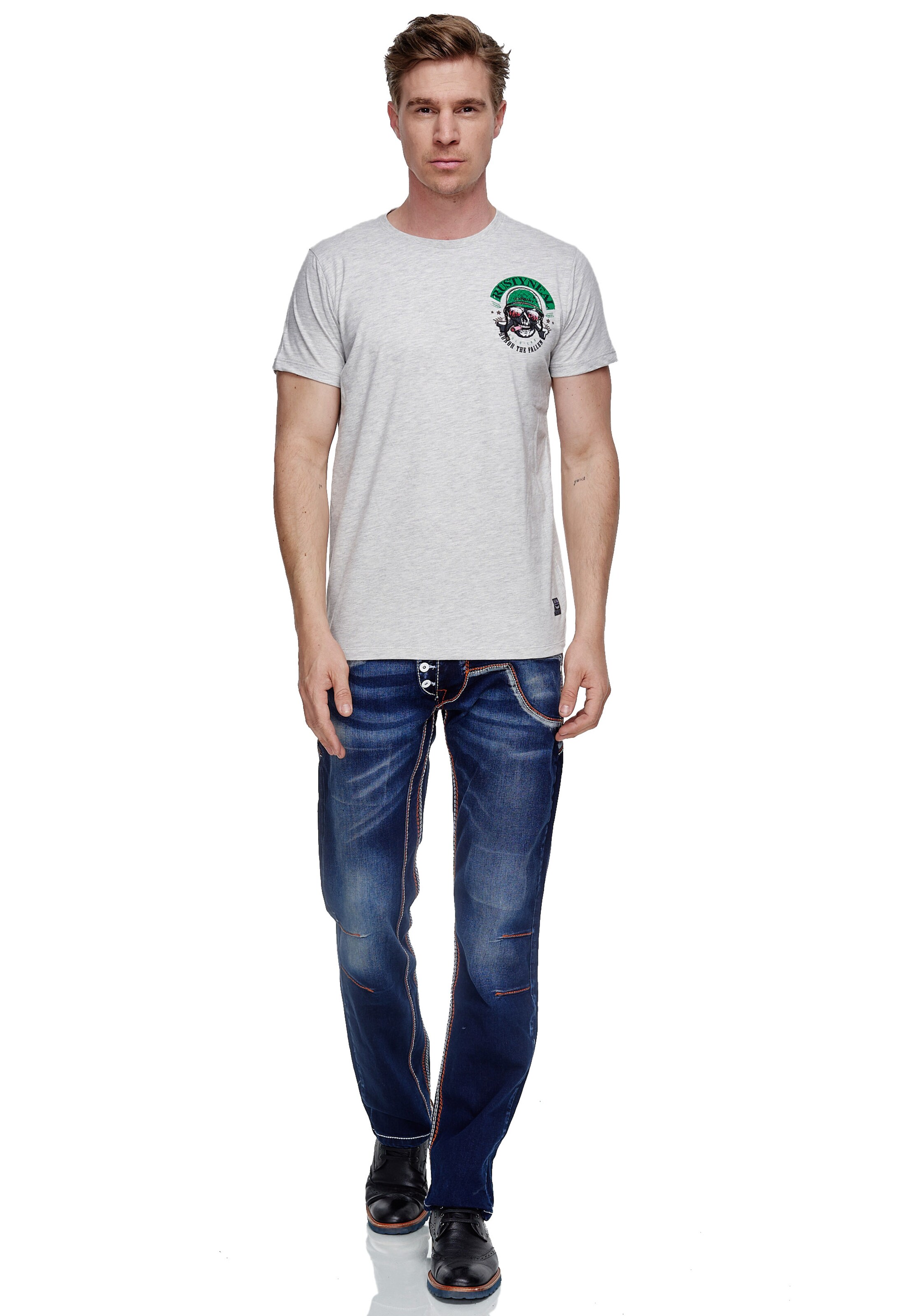 Rusty Neal T-Shirt in Grau