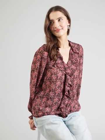 rosemunde - Blusa 'Sally' en rojo: frente