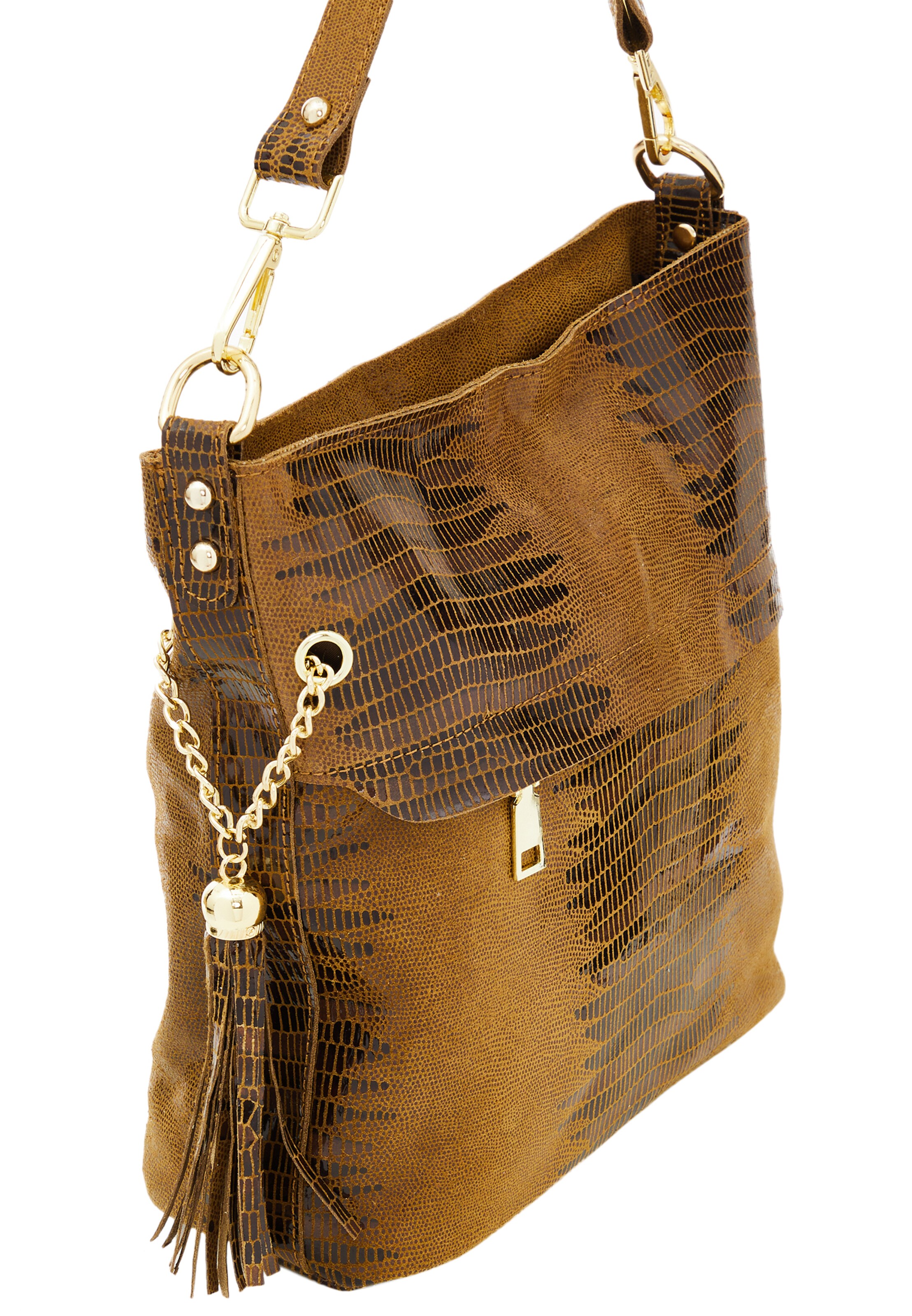 zaļš FELIPA Pleca soma