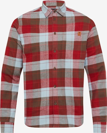MAMMUT Athletic Button Up Shirt in Mixed colors: front