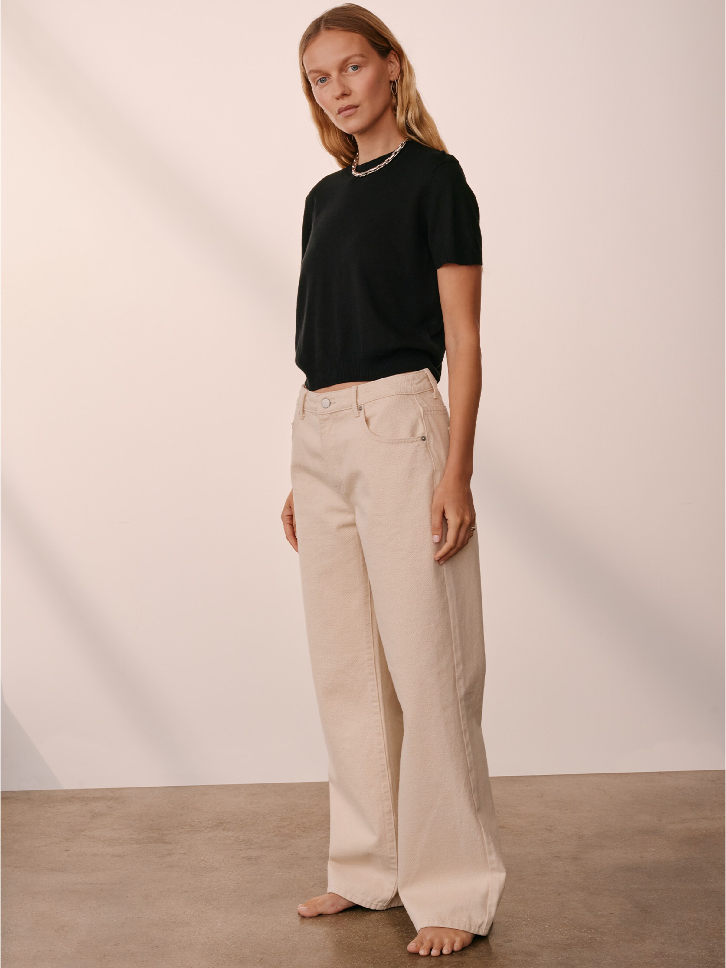 Frauen Große Größen x Marie von Behrens Shirt 'Juna' in Schwarz - YM98944 Frauen Große Größen x Marie von Behrens Shirt 'Juna' in Schwarz - YM98944