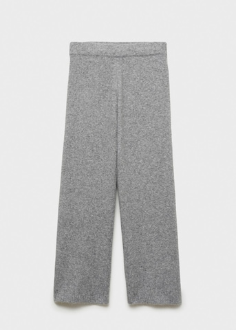 MANGO Wide Leg Pyjamahose 'Camila' in Grau