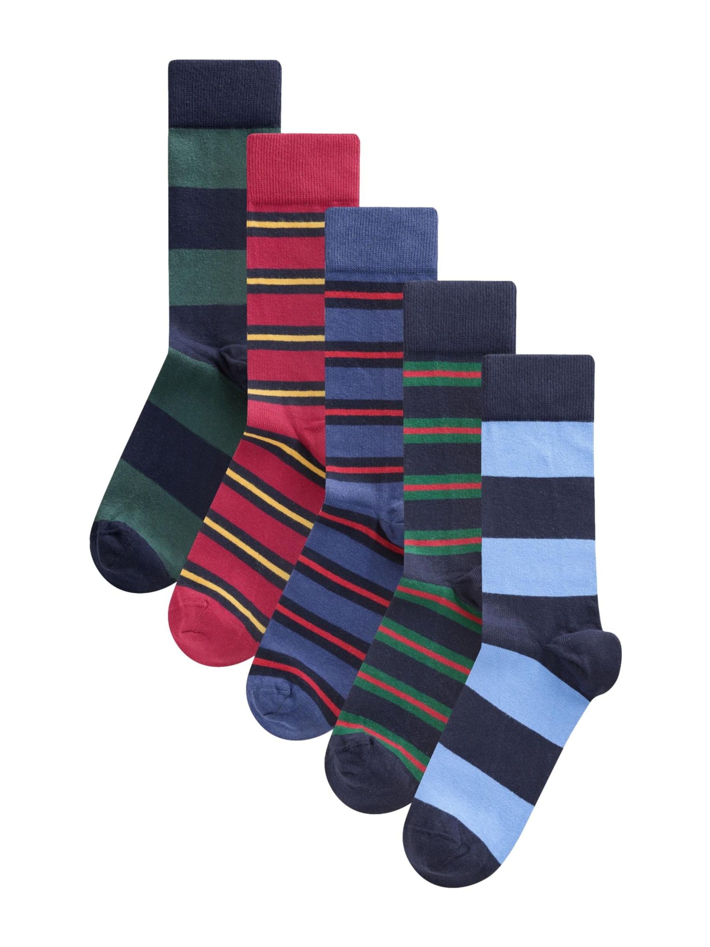Next Socks in Blue: front