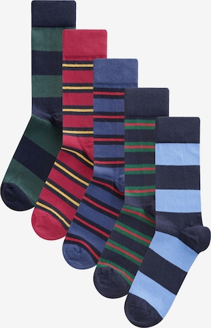 Next Socks in Blue: front