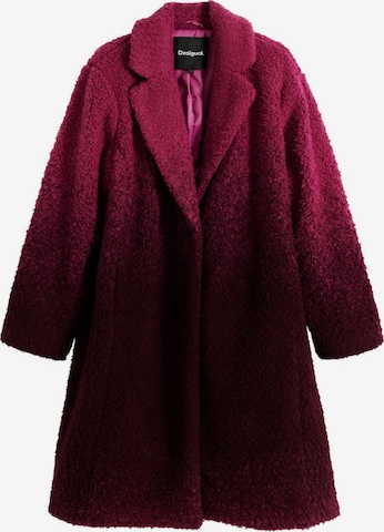 DesigualZimski kaput - crvena boja: prednji dio