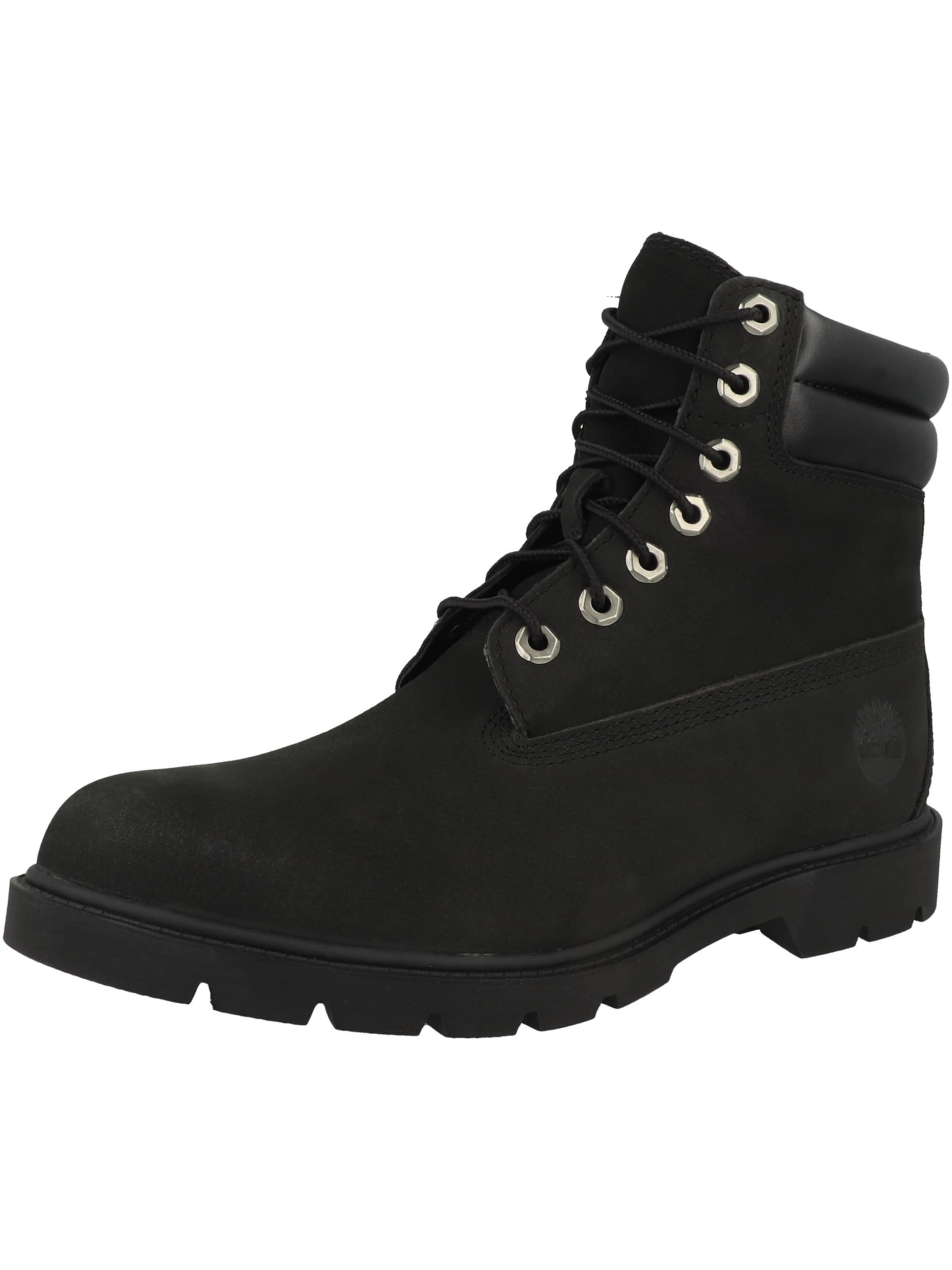 TIMBERLAND Schnürschuh in Schwarz: Vorderseite