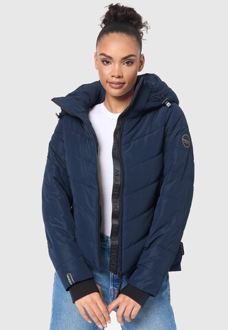 Veste d’hiver MARIKOO en bleu : devant