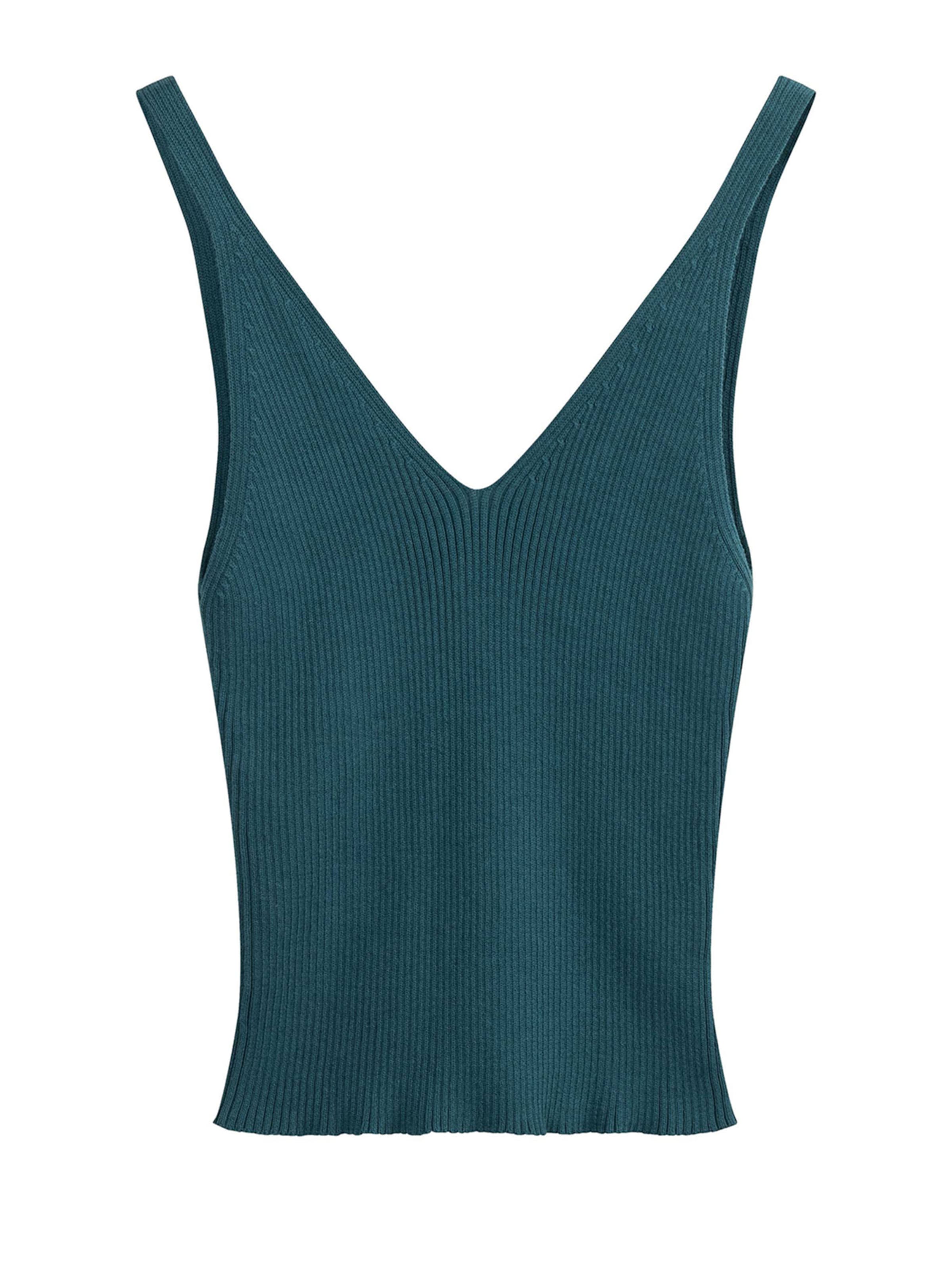 Tops en tricot 'Rhada' MELA en bleu : devant