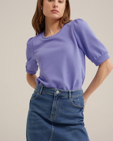 purpurinė WE Fashion Megztinis be užsegimo