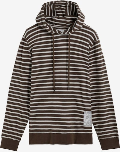 Scalpers Collegepaita värissä ruskea / valkoinen, Tuotenäkymä