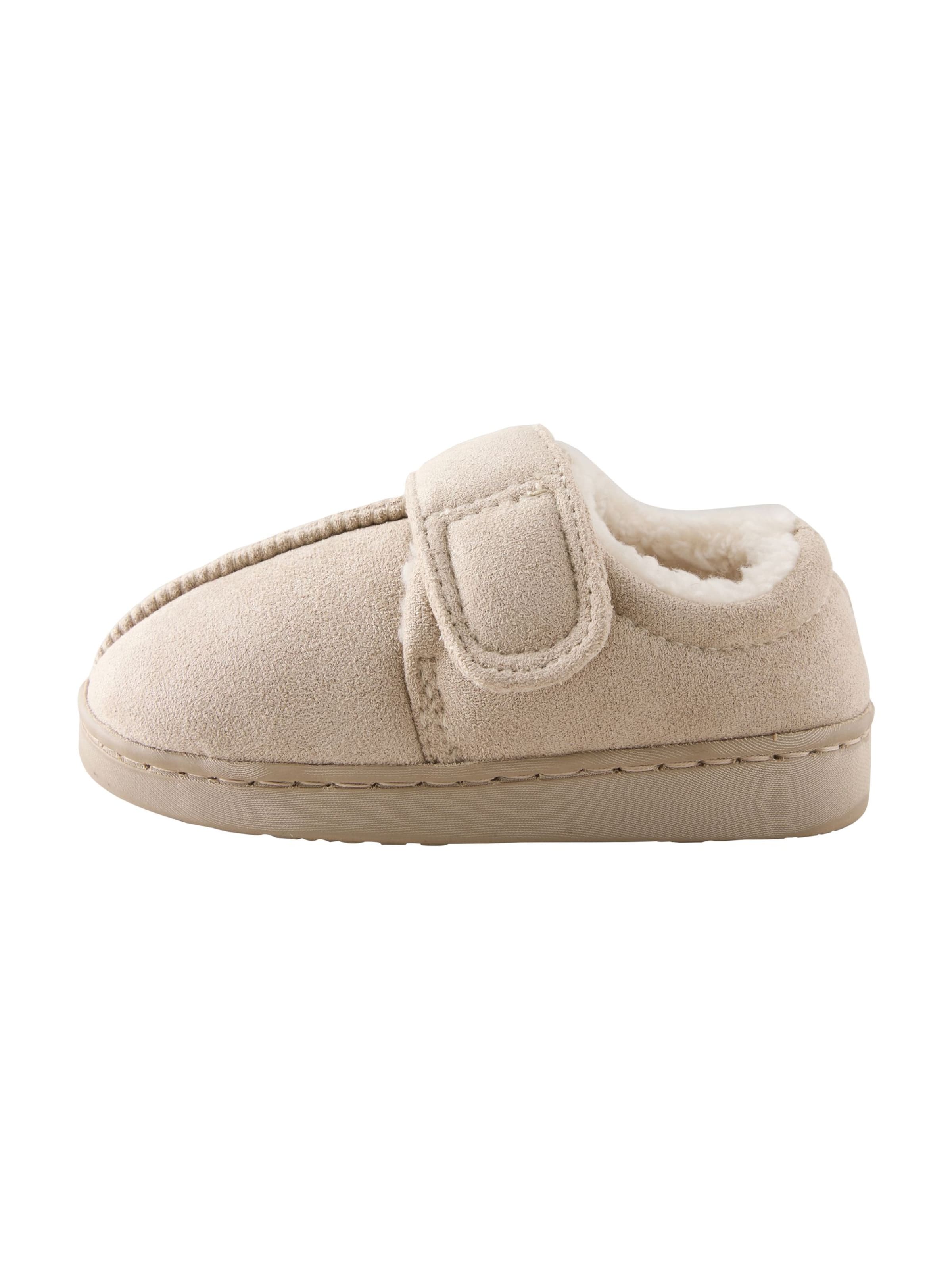Pantoufle Next en beige : devant